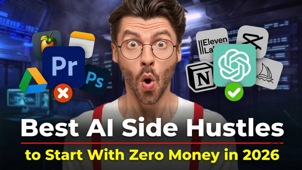 Best AI Side Hustles to Start With Zero Money in 2026