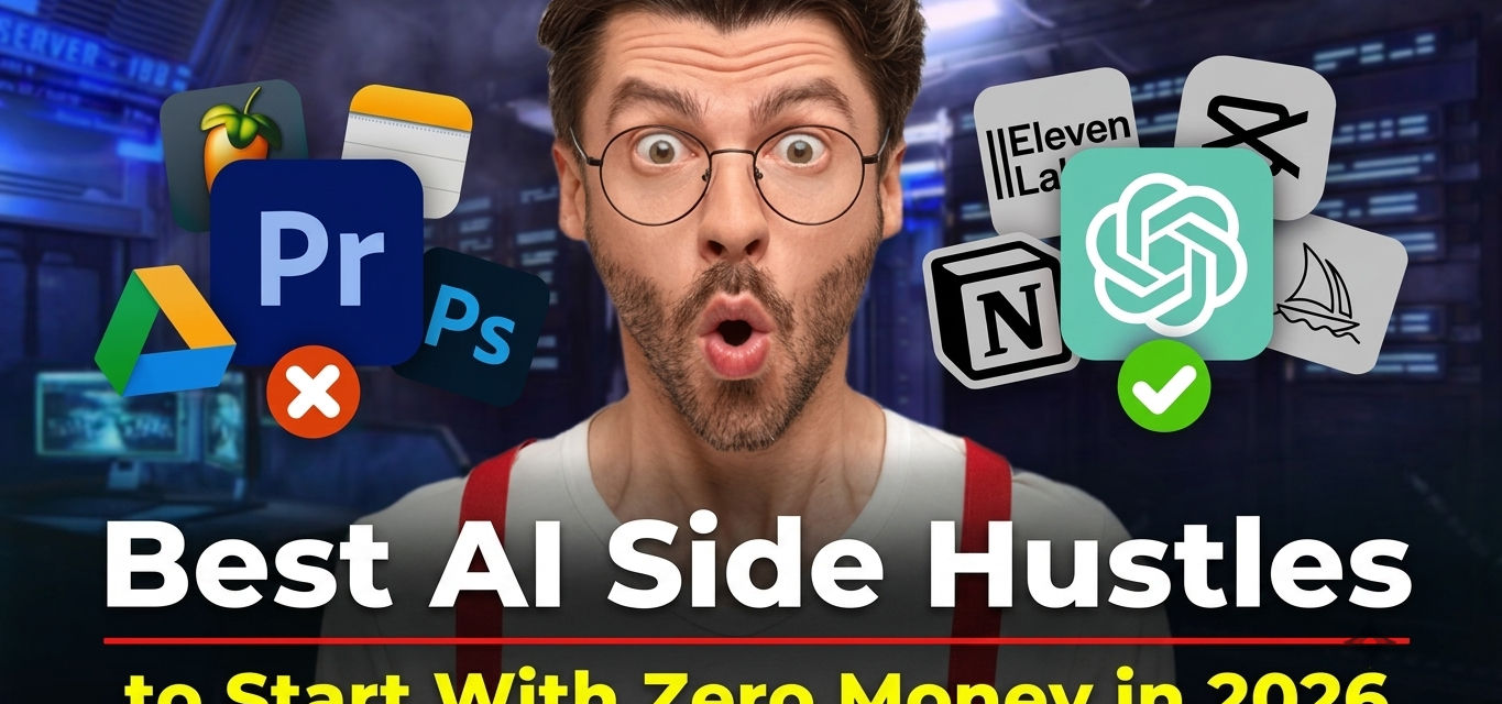 Best AI Side Hustles to Start With Zero Money in 2026